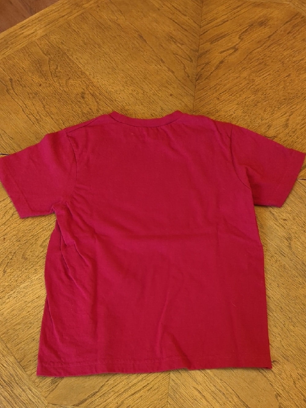 Old Navy Red Women's Short Sleeve Tee with American Flag 2009 GenZ - Picture 6 of 6